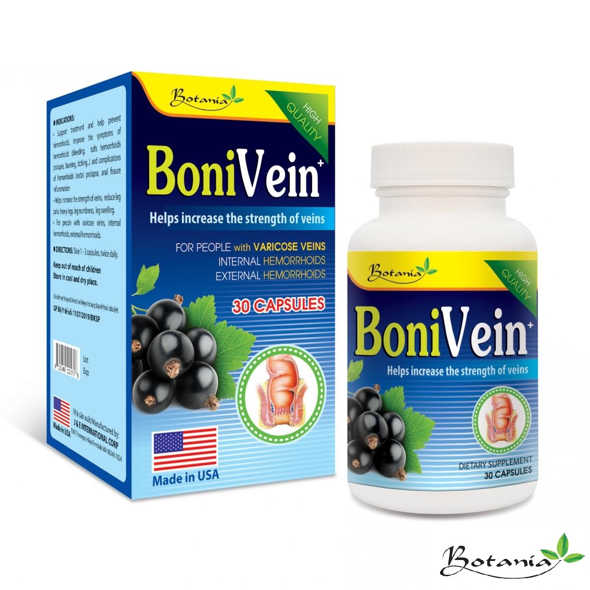 Thực phẩm bảo vệ sức khỏe BoniVein +