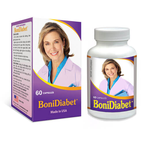 BoniDiabet + - giúp giảm các biến chứng của bệnh tiểu đường