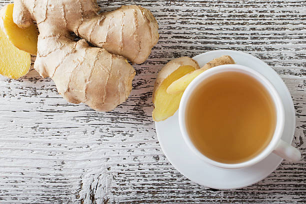  Uống trà gừng giúp giảm đau đầu