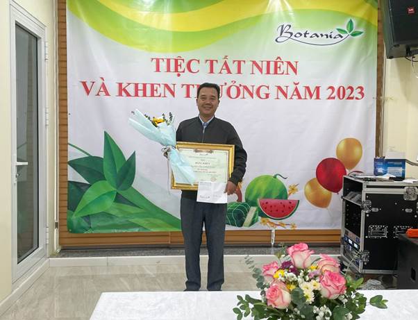 Anh Nguyễn Lương Bằng – quản lý bán hàng vùng Tây Bắc và giải thưởng quản lý bán hàng xuất sắc